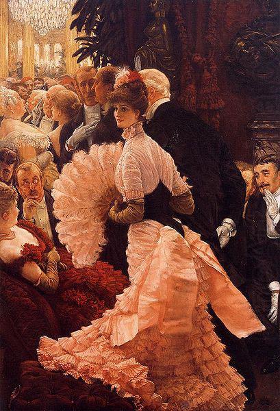 James Tissot A Woman of Ambition (Political Woman) also known as The Reception china oil painting image